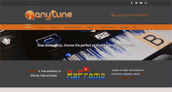 Desktop Screenshot of anytune.us