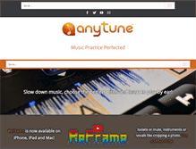 Tablet Screenshot of anytune.us